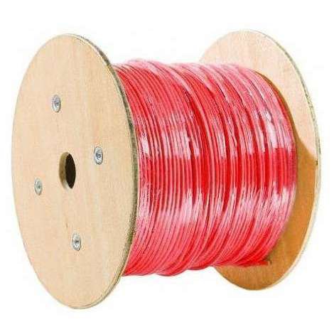 Photo Fil de cablage rigide H07 Vr 6 Rouge Touret | Ref : 0007RT