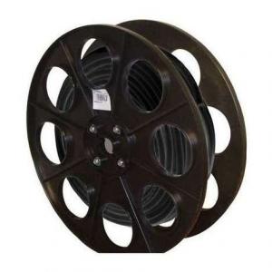 CABLES DOMESTIQUES Fil de cablage rigide h07 vu 2.5 noir touret 0004NT