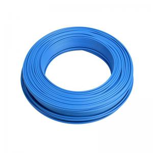 CABLES DOMESTIQUES Fil de cablage rigide h07 vu 1.5 bleu touret 0001BT