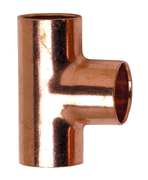 Photo T cuivre cuivre  souder Thermador 5130 FFF 12 mm | Ref : 513012       