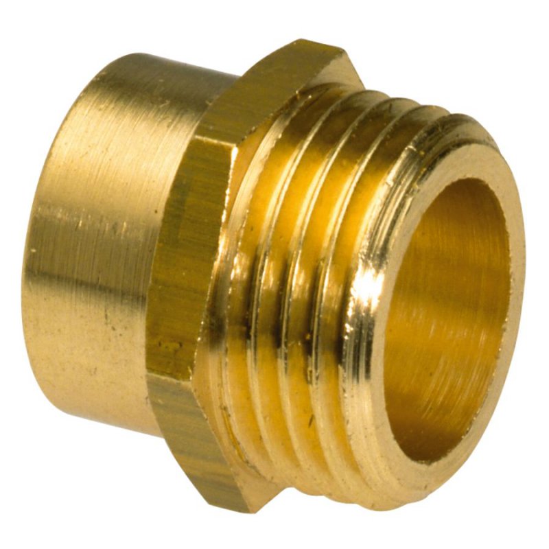 Photo Raccord laiton Thermador Manchons  souder 243GC CU femelle  souder - mle  visser 14 - 1/2'' | Ref : 243GC1415    