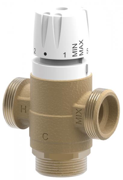 Photo Mitigeur thermostatique 1/2&quot; 35-60C | Ref : MTE153560