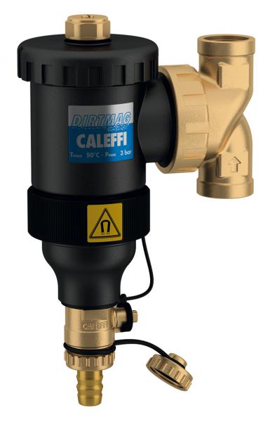 Photo Pot décantation orientable 3/4"F Thermador Caleffi DIRTMAG avec anneau magnétique amovible . | Ref : PD54520