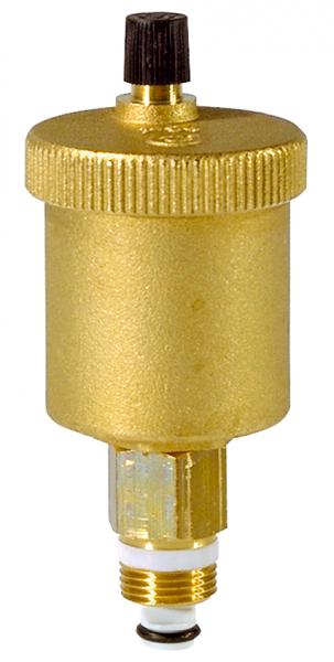 Photo Purgeur d'air automatique avec clapet 3/8&quot;M Thermador Caleffi mcanisme hors d'eau | Ref : PR2          