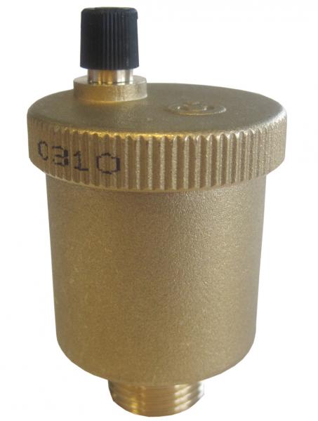 Photo Purgeur d'air automatique 1/2"M Thermador Caleffi mécanisme hors d'eau | Ref : PR215