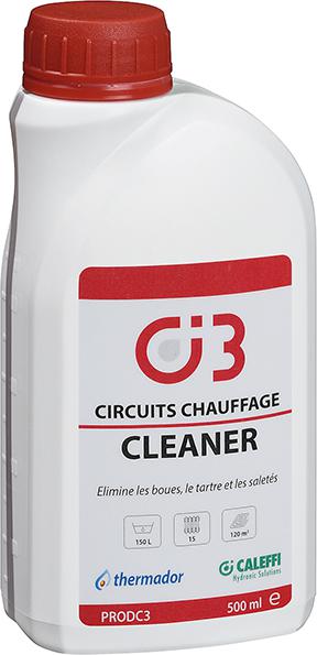 Photo C3 cleaner  500 ml, produit de traitement pour liminer les boues | Ref : PRODC3