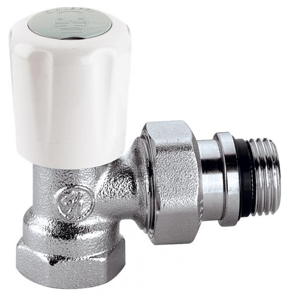 Photo Corps  thermostatisable avec tete manuelle thermador caleffi  3/8 equerre femelle | Ref : RT12E        