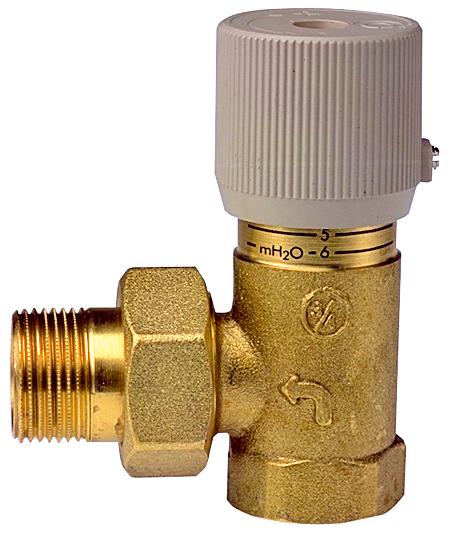 Photo Soupape différentielle 3/4 Thermador Caleffi pour climatisation | Ref : SD20CL