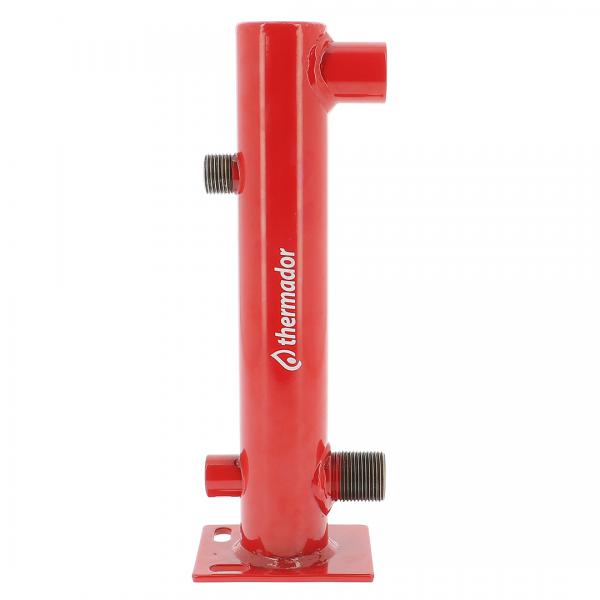 Photo Potence murale pour pose de Vase d''expansion chauffage jusqu'à 25 litres. Permet le raccordement de : purgeur d'air R2, soupape de sécurité NF : S15ZM, avec manomètre, raccord ZR558 pour démontage du vase sans vidange de l'installation | Ref : ZSM