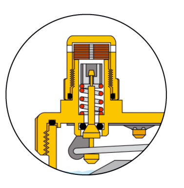 Vignette 3 produit Ref : PVENT15 | Purgeur d'air automatique 1/2'M VENSTREAM Thermador Caleffi, haut de colonne