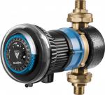 THERMADOR Circulateur vortex avec vanne et clapet intgrs avec horloge et thermostat +55c  +65c, raccord union 1/2&quot; m, corps laiton, moteur  rotor turbine sphrique, 230v / 50 hz V155HT