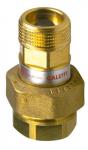 THERMADOR Raccord rapide pour montage et dmontage des vases d'expansion chauffage ou solaire sans vidange de l'installation. raccordement : 3/4&quot; mf. ZR558        