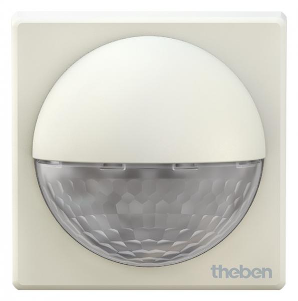 Photo theLuxa R180 BLANC - Dtecteur de mouvement blanc pour installation extrieur. Angle de dtection 180, porte 12 m  2.5m de Hauteur. IP55. Contact aliment 10A. Coupure lampe LED max 500W. temporisation 2 sec  30 min. | Ref : 1010200
