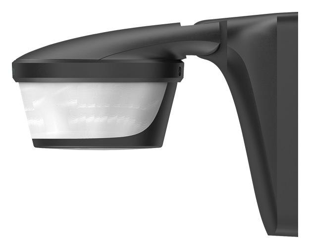 Photo theLuxa P300 KNX Noir - Dtecteur de mouvement blanc KNX pour installation extrieur. Angle de dtection 300, Diamtre 32 m  2.5m de haut. IP55. temporisation 1 sec  60 min. Capteur de temprature intgr. Tlcommandable | Ref : 1019611