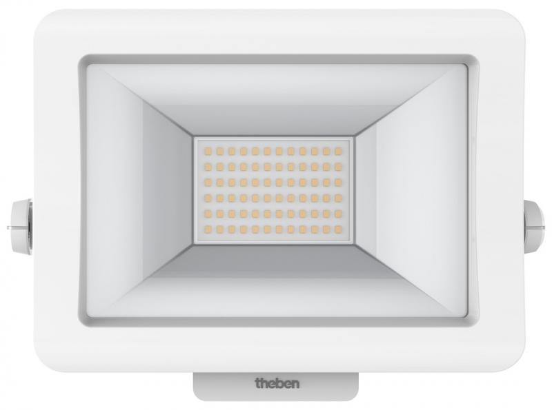 Photo TheLeda B30L WH 3000K - Projecteur LED 30W blanc. IP55. 3300 lm. 3000 K. Fixation + vis inox | Ref : 1020694
