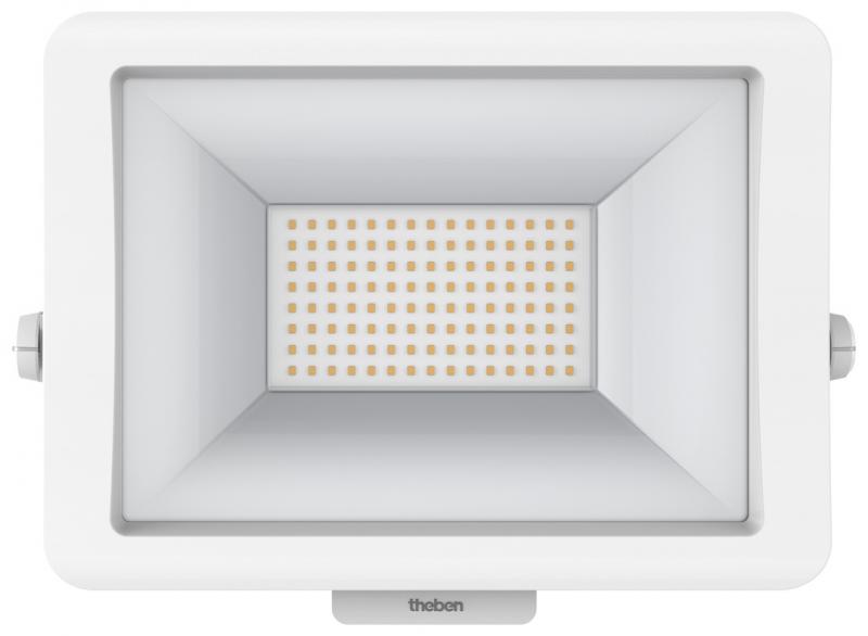 Photo TheLeda B50L WH 3000K - Projecteur LED 50W blanc. IP55. 5500 lm. 3000 K. Fixation + vis inox | Ref : 1020696