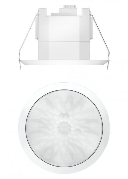 Photo Détecteur présence encastré plafond theRonda S 360DEG blanc KNX IP 54 | Ref : 2089560