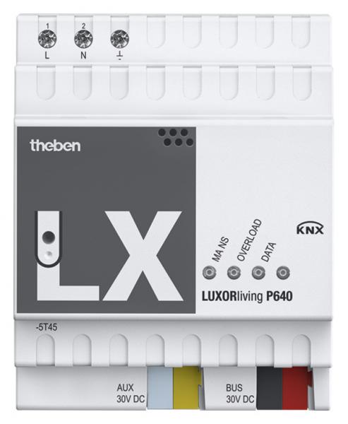 Photo Alimentation LUXORLiving P640 - alimentation 640 mA, boitier modulaire. Gammz LUXORliving | Ref : 4800990