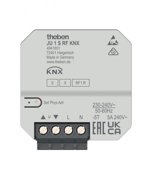 Photo Actionneur de store radio encastr  1 canal 5 A. KNX RF. Data Secure. Pour la commande des entranements de stores. volets roulants. dispositifs de protection contre le soleil. | Ref : 4941651