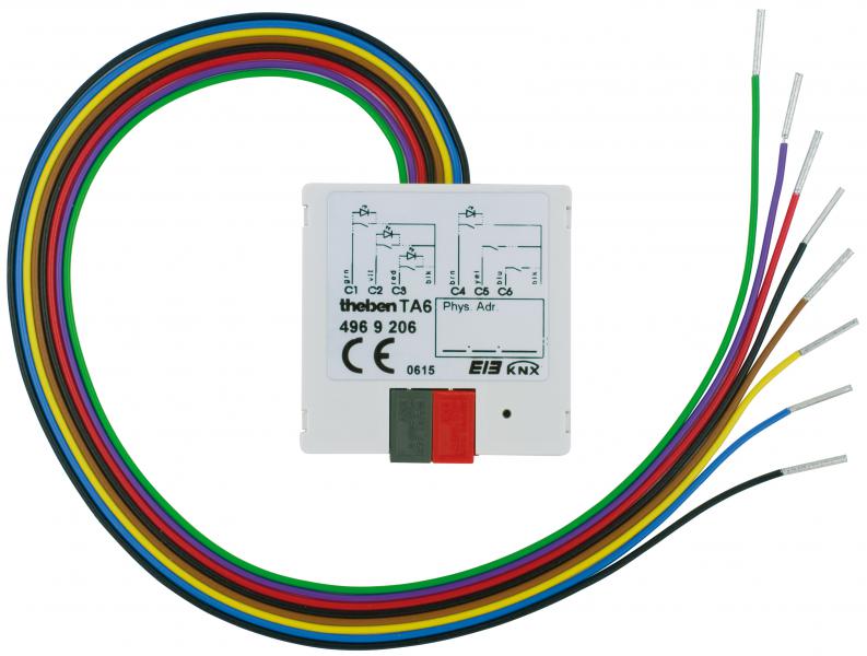Photo Module encastr� 6 entrees TA 6  KNX | Ref : 4969206      