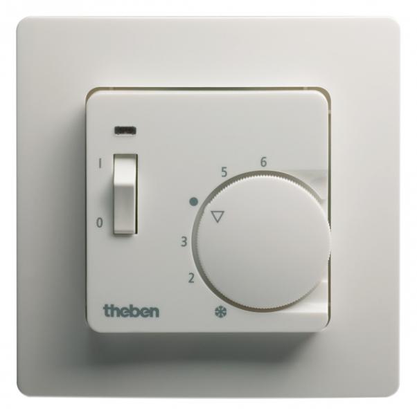 Photo RAM 746 RA AVEC CADRE - Thermostat d'ambiance fixation encastr�e 4/5 fils | Ref : 7460131