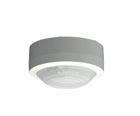 Photo Dtecteur de mouvement blanc 360. IP 21. Contact renforc 10 A. LED = max 200W. Montage saillie plafond. Dtection Diamtre 8 m  2.5 m de haut. Rglage tempo 5 sec-15 min. sensNORM | Ref : 1030203