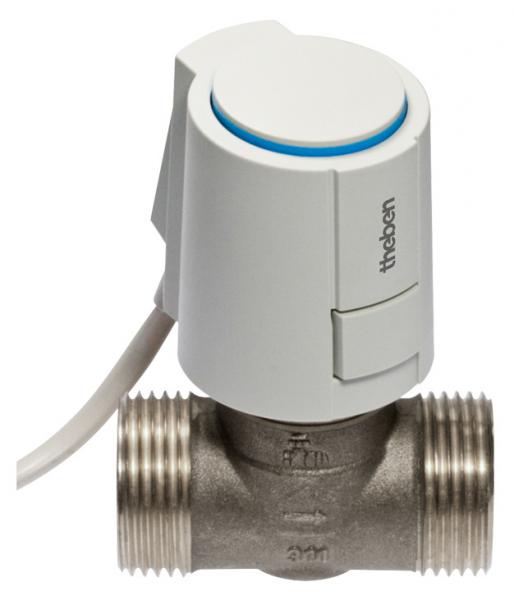 Photo SERVOMOTEUR ALPHA 5 KNX 24V - Servomoteur thermique pour vanne de radiateur. alimentation 24V AC/CC | Ref : 9070442