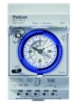 THEBEN Sul 181 d - interrupteur horaire mcanique modulaire. 3 modules. tension 230v avec rserve de marche. programme 24 h. 1 contact 16a. minimum de programmation 15 min. 1810011