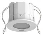 THEBEN Planospot 360 knx blanc - dtecteur de prsence fixation encastre plafond  360  blanc avec lentille orientable ip20 knx 2 canaux 7 x 7 m hauteur 3 m 2039100