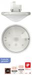 THEBEN Theprema s360-101 e up blanc - dtecteur de prsence 360 blanc. montage encastr plafond. ip40. 1 contact clairage renforc + 1 contact cvc. dtection carre 36 m  2.5 m de haut. tempo clairage 10 sec-60 min + impulsion. 2070605
