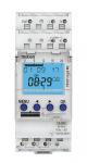 THEBEN Tr 611 top3 rc - interrupteur horaire digital modulaire. fixation sur rail din, 2 modules. programme 24h/7jrs. tension 230v. 1 contact 16a. 84 pas de programme. 1 entre externe pour drogation. radiosynchronisation. 6110330