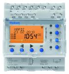 THEBEN Tr 644 top2 rc - interrupteur horaire digital modulaire. fixation sur rail din, 4 modules. programme annuel. tension 230v. 4 contacts 16a. 800 pas de programme. 4 entres externes pour drogation. radio synchronisable 6440300