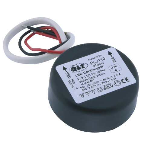 Photo Alimentation convertisseurIP65 1~3 LED 3W / 700mA | Ref : PLJ303
