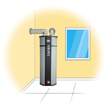 Vignette 2 produit Chauffe eau thermodynamique TANEO 285 litres | Ref : 65100