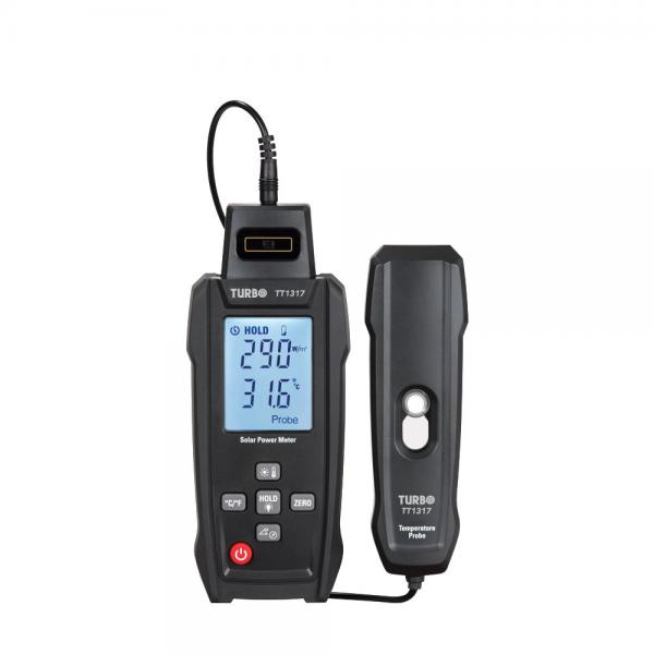 Photo Testeur d\'ensoleillement et d\'inclinaison avec thermom�tre et boussole int�gr�e | Ref : TT1317