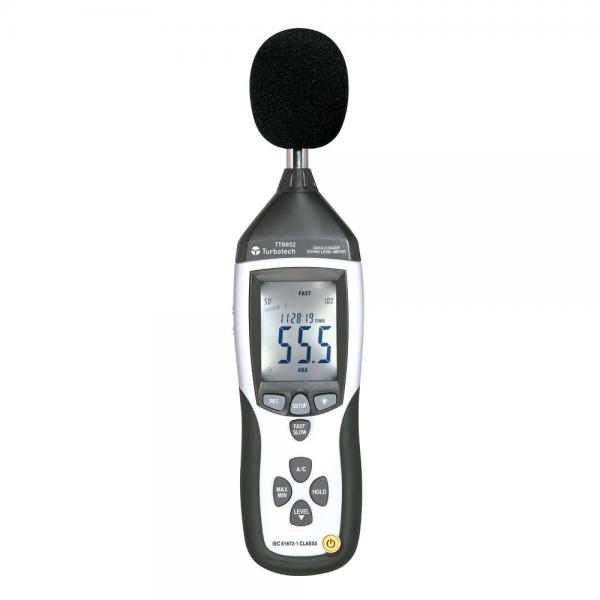 Photo Dcibelmtre 30 - 130 dB sortie analogique/fonction enregistreur 32 700 mesures | Ref : TT8852       