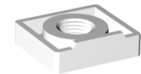 Photo Ecrou pour clips, M7 x 1,5 mm | Ref : 785042