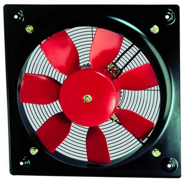 Photo Ventilateur mural. hélice PVC. 12980 m3/h. 4 pôles. monophasé 230V. D 560 mm | Ref : 010249