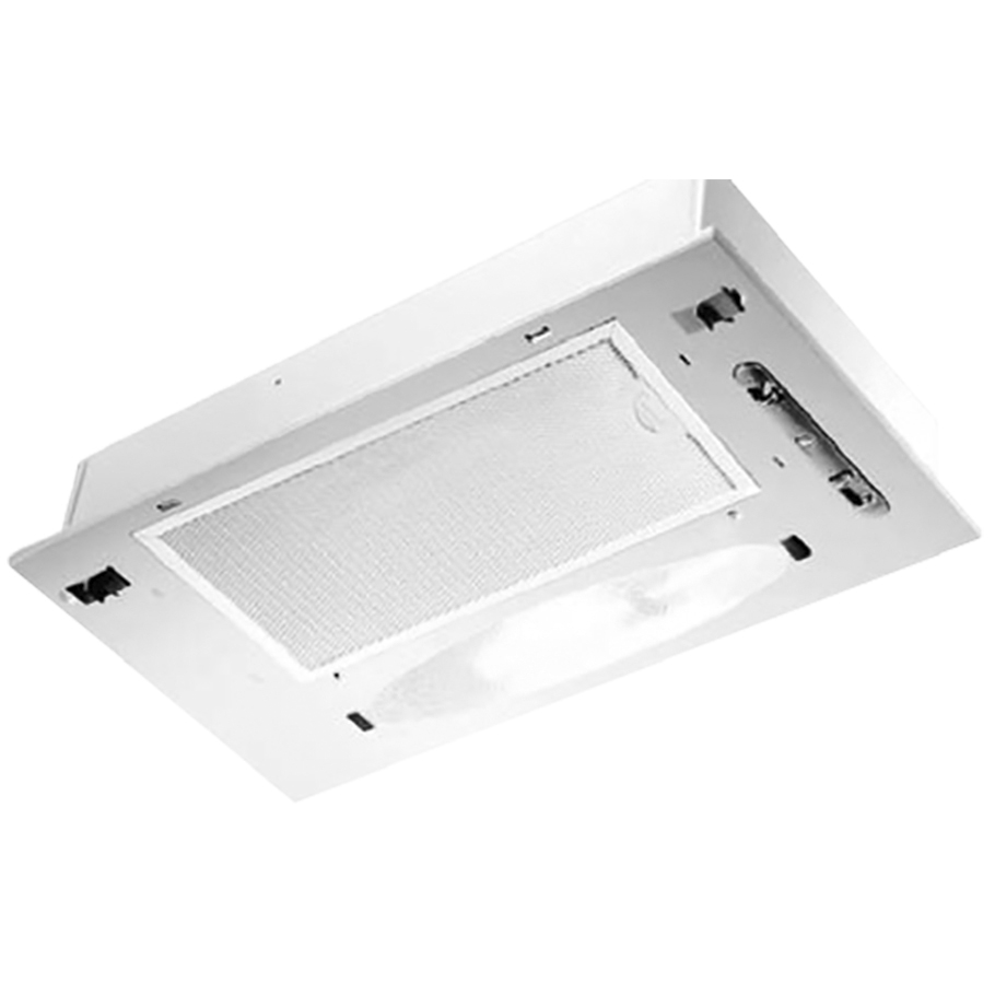Photo Caisson filtrant d'extraction cuisine encastrable sans moteur, largeur 60 cm - CF 60 N BLANC | Ref : 560104