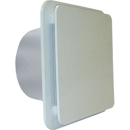 Photo Bouche extra-plate Design. Volets orientables. Manchette mtal  griffes D200 mm - BDOP 200 | Ref : 855018