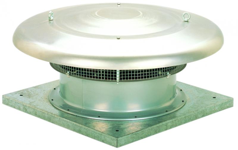 Photo Tourelle d'extraction horizontale, 18 400 m3/h, 4 pôles, tri 400V, D710 mm - HCTT/4-710-B | Ref : 203186