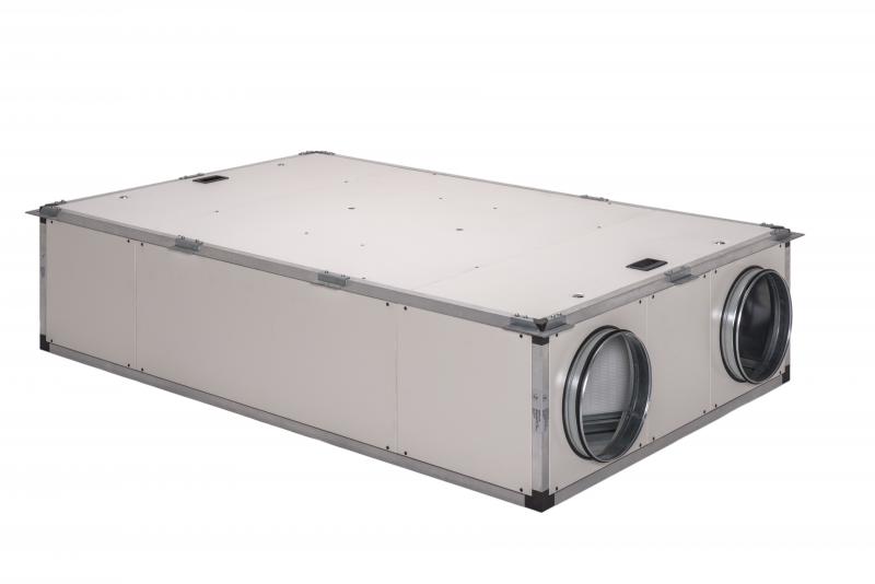 Photo Centrale double flux Tr�s Haut rendement 93% horiz gauche 1600 m3/h mono Ecowatt - CADB HE D 16 LH ECOWATT | Ref : 240632