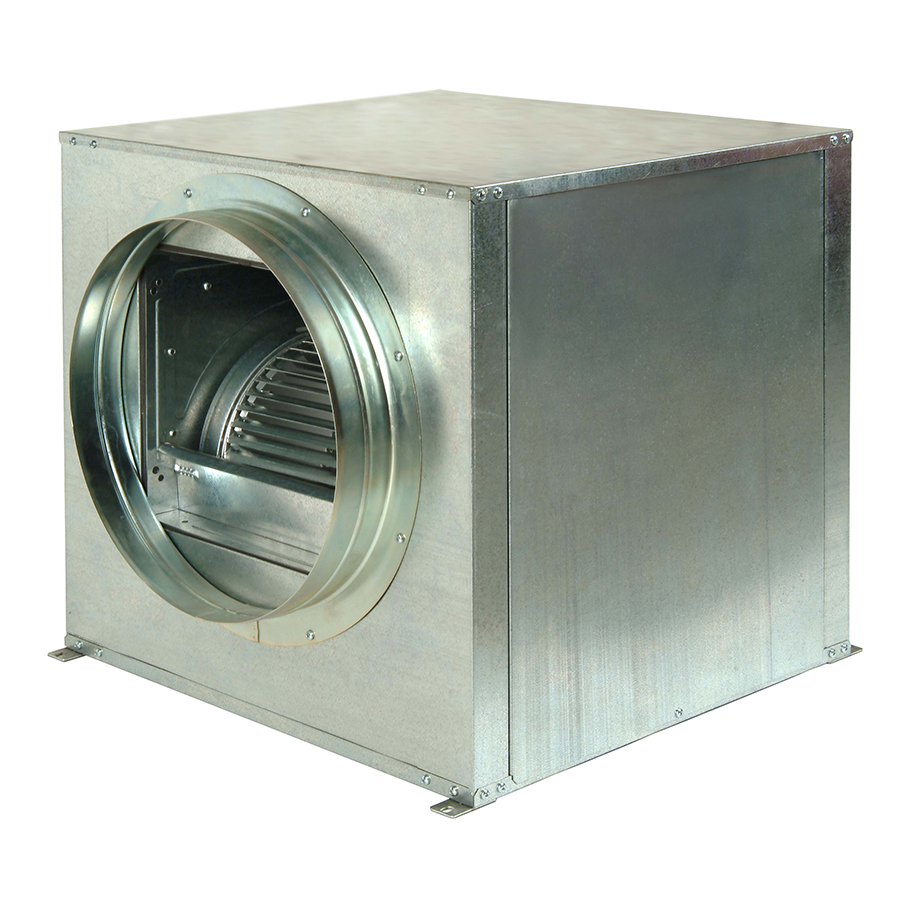 Photo Caisson de ventilation tertiaire, 5650 m3/h, D500 mm, triphas 230/400V - CVT-320/240 1,5 CV | Ref : 243585