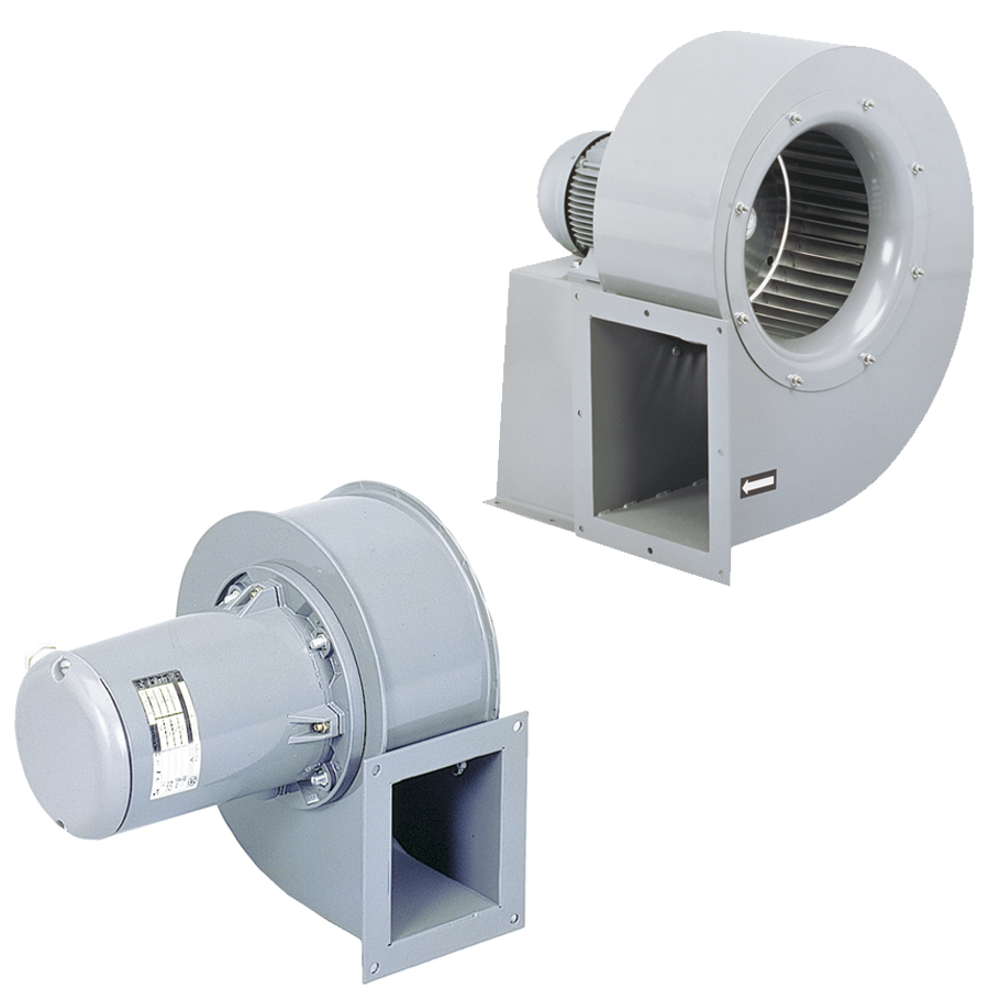 Photo Moto-ventilateur centrifuge, 870 m3/h, 0,25 kW, 2 poles, mono 230V - CMB/2-140/50 0,25 | Ref : 310577
