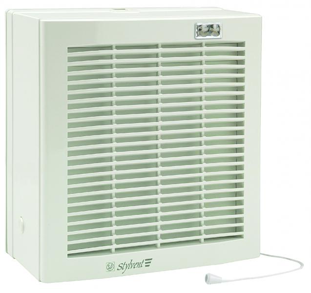 Photo A�rateur de vitre, 1V estraction 238 m3/h, fonctionnement par chainette - HV 150 M | Ref : 454051