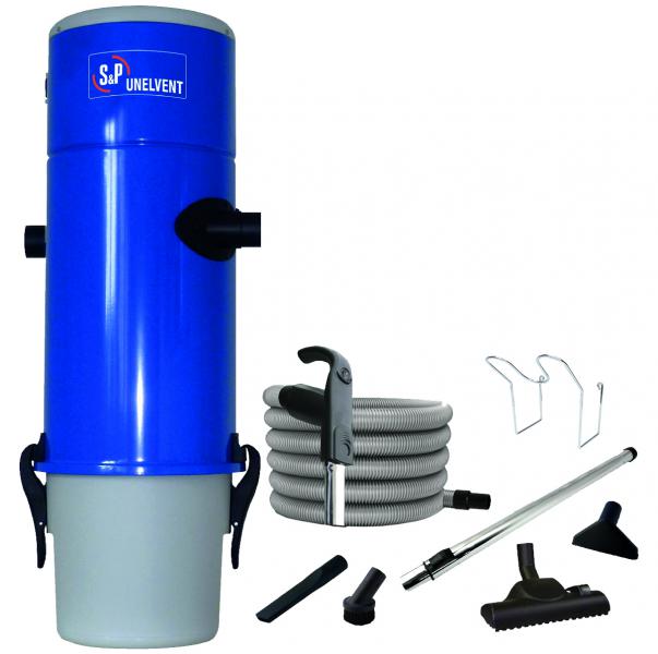 Photo Kit centrale SAPHIR 600N + 1 flexible 9 m FLX.PC.AC + 1 set de nettoyage plus - KIT SAPHIR 600 N | Ref : 620338