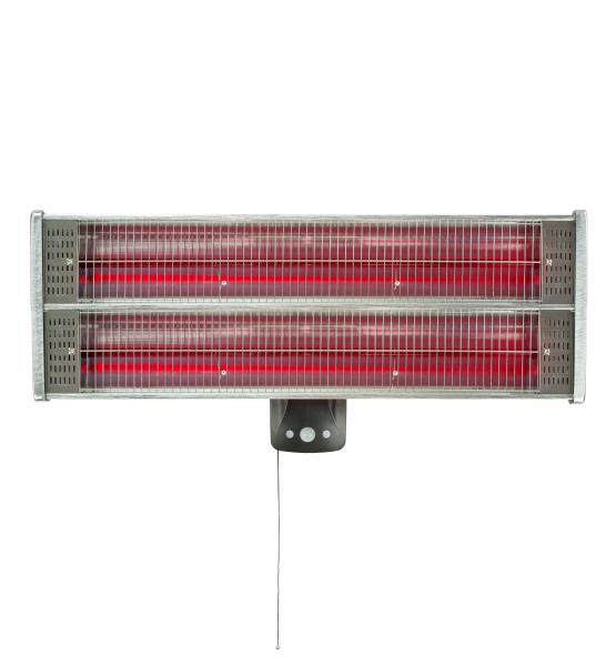 Réglette Infrarouge IR 2570 S - Chauffage Terrasse 2500W Télécommande - Chaleur Douce Pour Extérieur