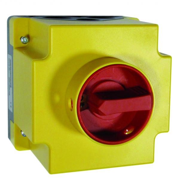 Photo Interrupteur sectionneur de proximité, confort 15A, Désenfumage 10A, 1 vitesse - INTER PROX C15/D10 1V | Ref : 700800