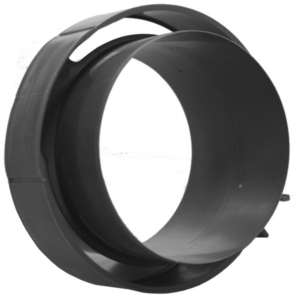 Photo Manchon raccord femelle pour conduit GPR ISO 125 polyéthylène, épaisseur 1,5 cm - MFR ISO 125 | Ref : 810506