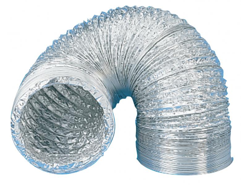 Photo Gaine souple aluminium, classement M0, D 125 mm, longueur 3 m - GSA 125 M0/ 3M | Ref : 820204